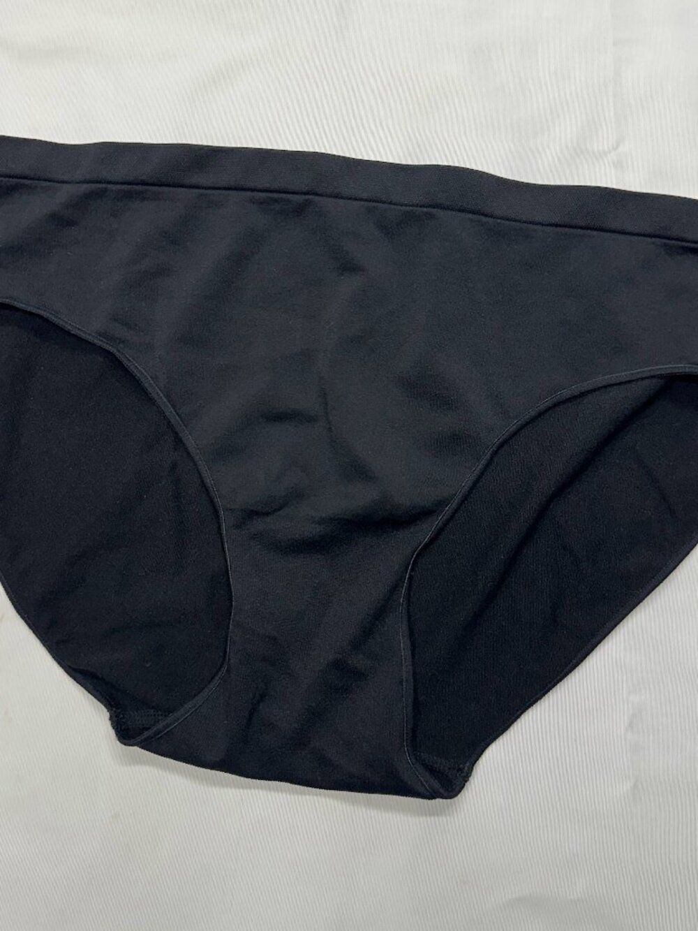 Auden Women's Seamless Bikini Underwear Black Size XL